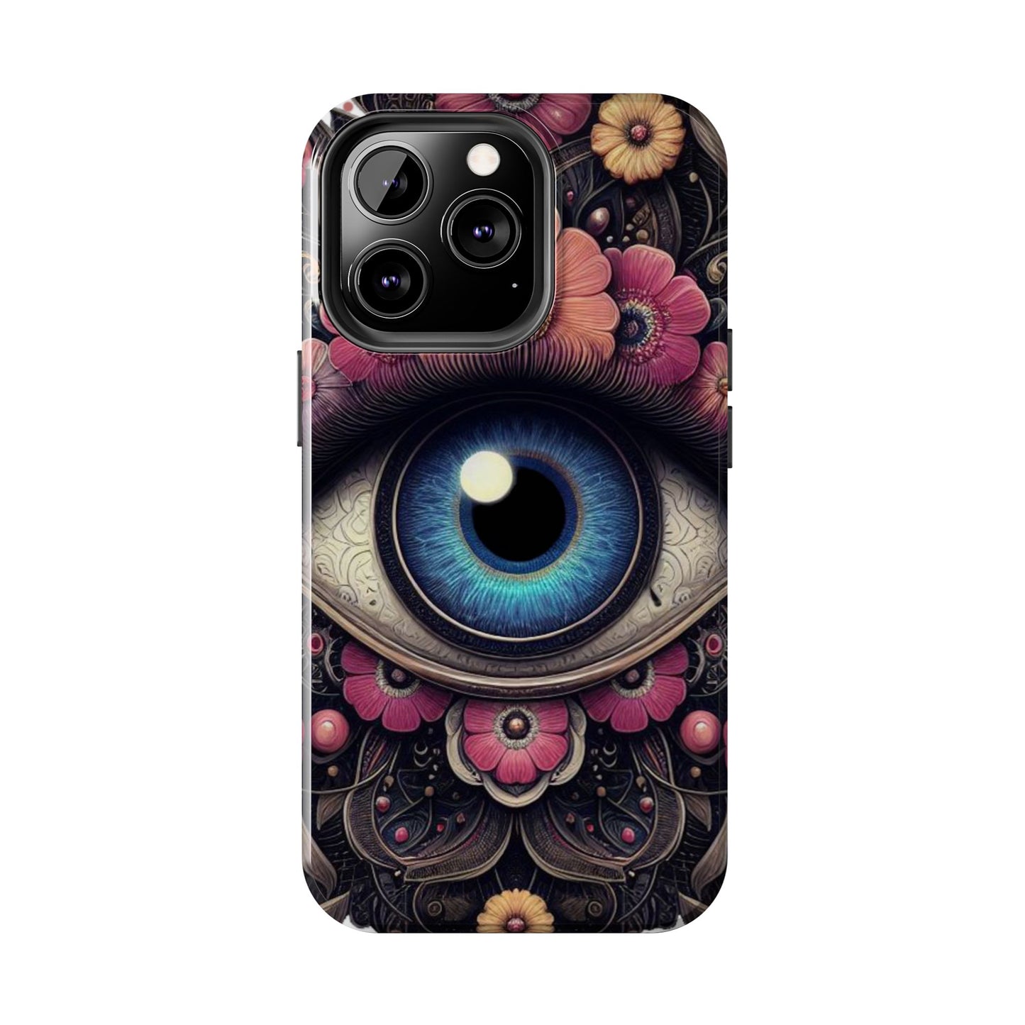 "Enchanting Eye Phone Case – Shield Your iPhone 15 in Style"