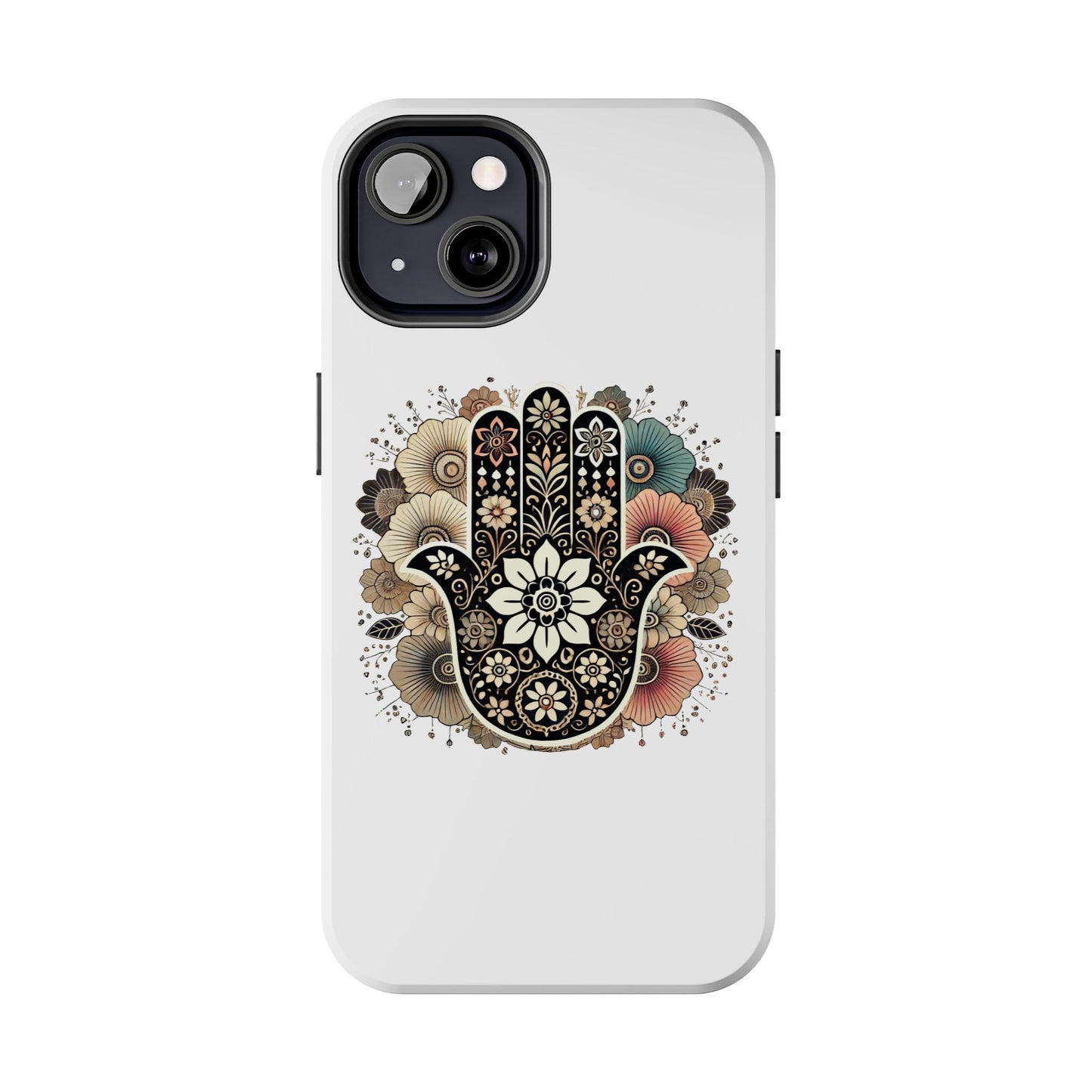 "Boho Blossom Hamsa Phone Case"