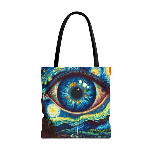 "Because Van Gogh Didn’t Have Enough Eyeballs in His Work" -Canvas Tote