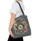 "Boho Blossom Hamsa Tote"