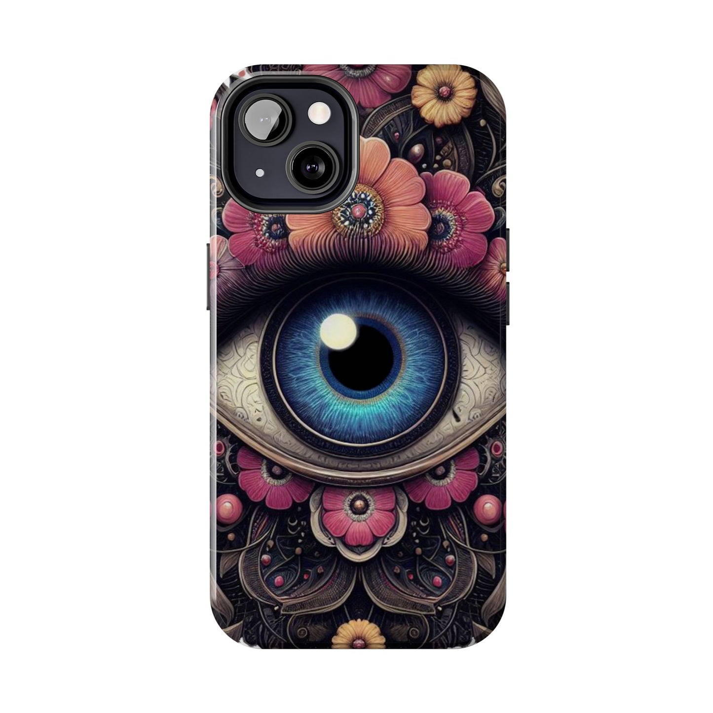 "Enchanting Eye Phone Case – Shield Your iPhone 15 in Style"