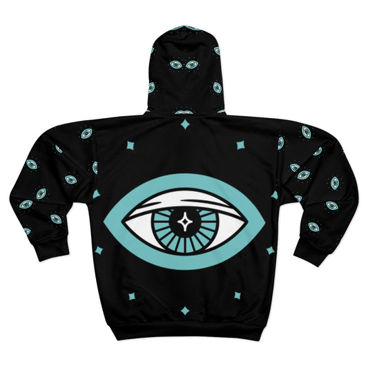 Anti-Bad-Vibes BLOCKED- Evil Eye Hoodie