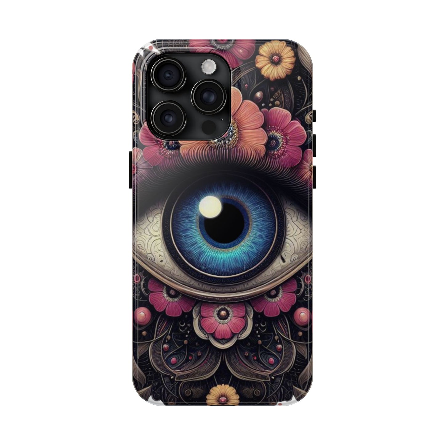 "Enchanting Eye Phone Case – Shield Your iPhone 15 in Style"