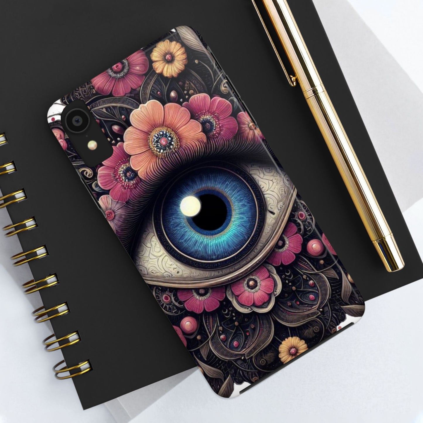 "Enchanting Eye Phone Case – Shield Your iPhone 15 in Style"