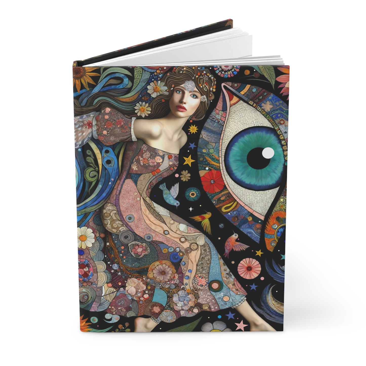 "Write Under the Stars" Creativity Hardcover Journal