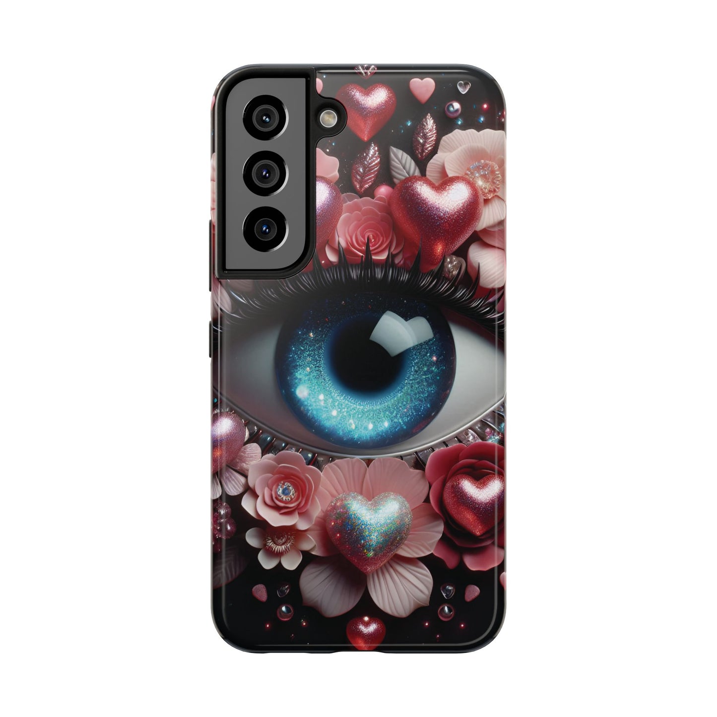 "Celestial Heart Guardian Phone Case"