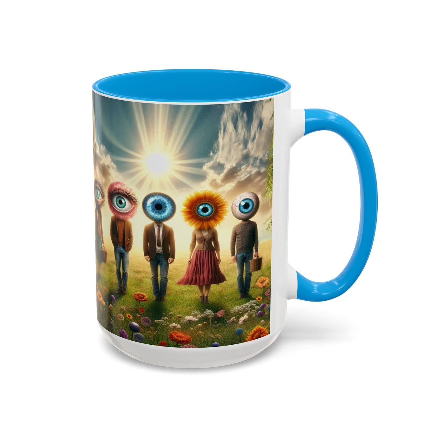 "One Mug. Infinite Oversight." Ceramic Coffee Mug - 11oz/15oz Mug