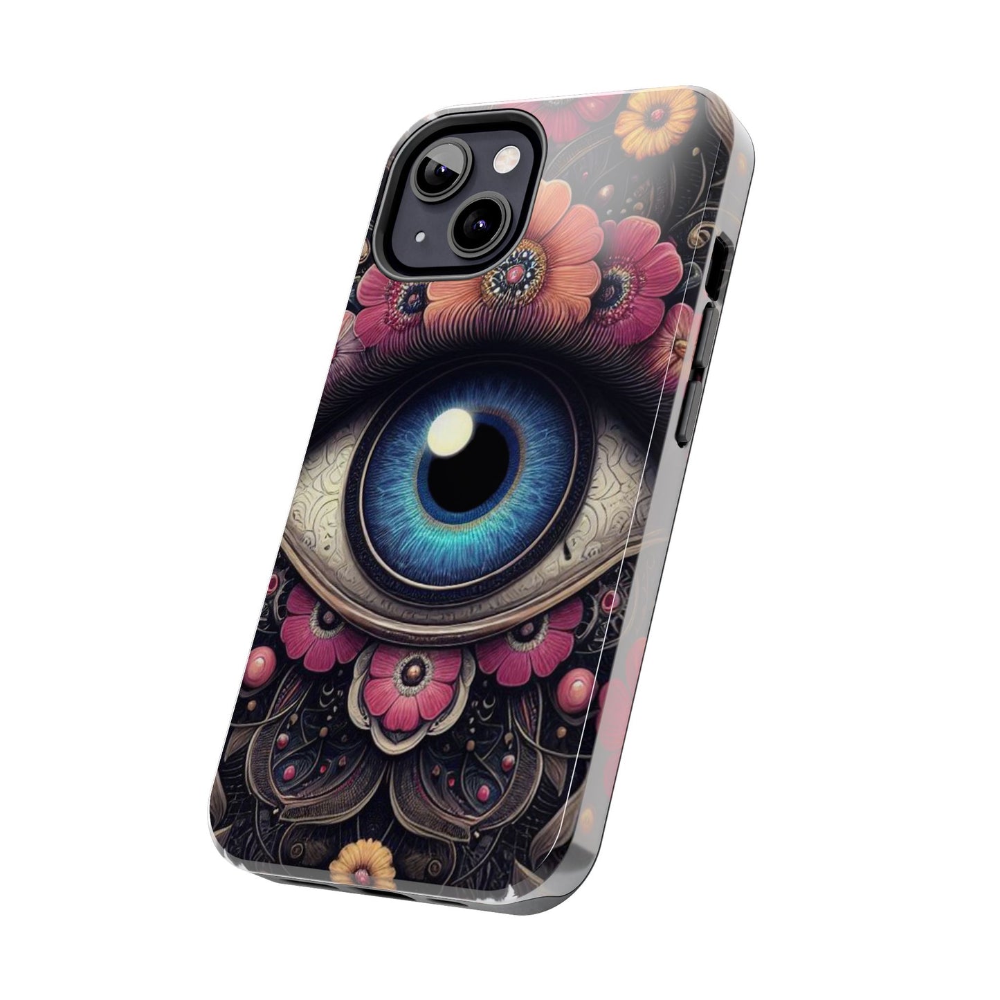 "Enchanting Eye Phone Case – Shield Your iPhone 15 in Style"