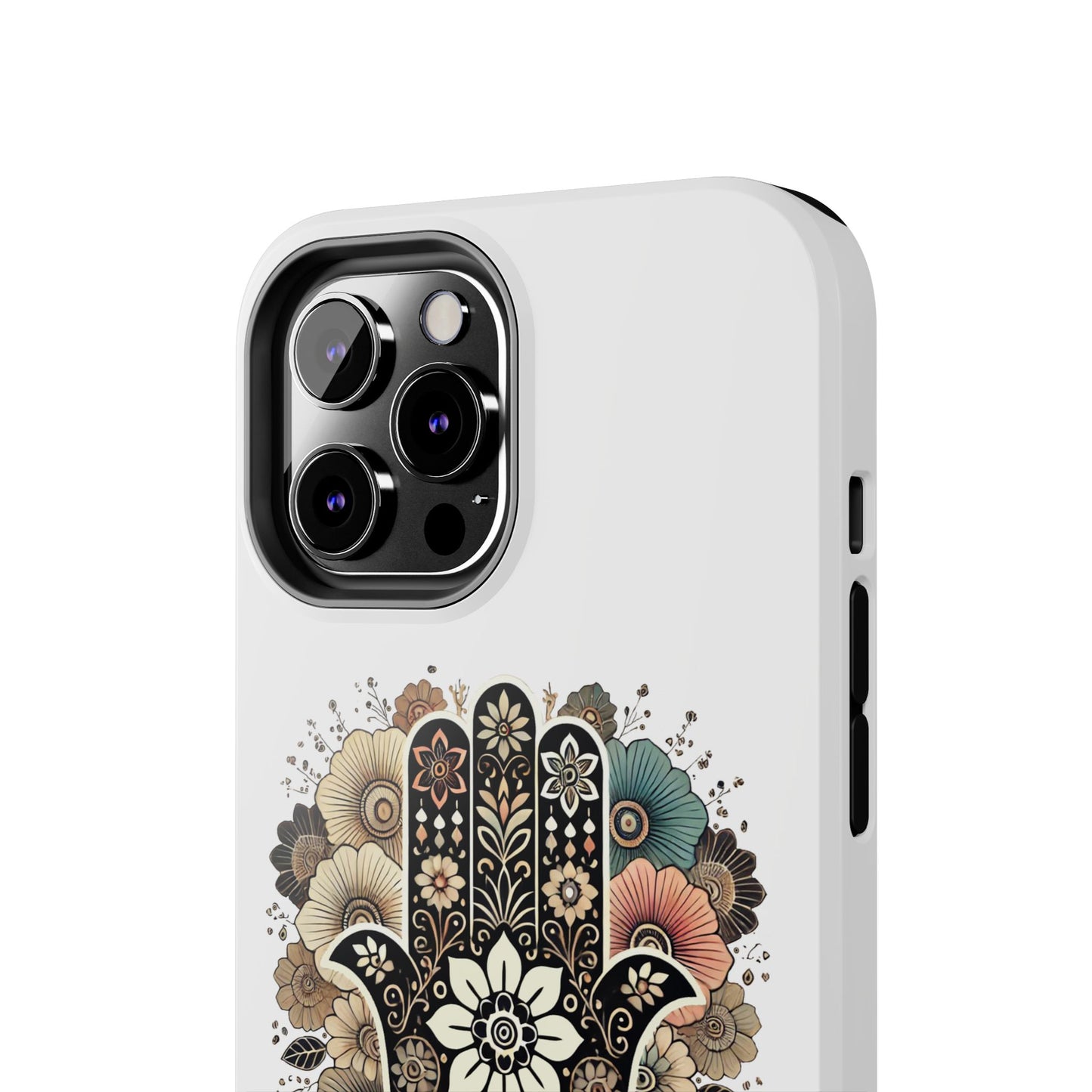 "Boho Blossom Hamsa Phone Case"