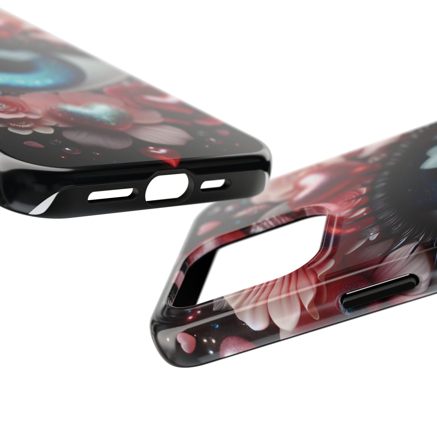 "Celestial Heart Guardian Phone Case"