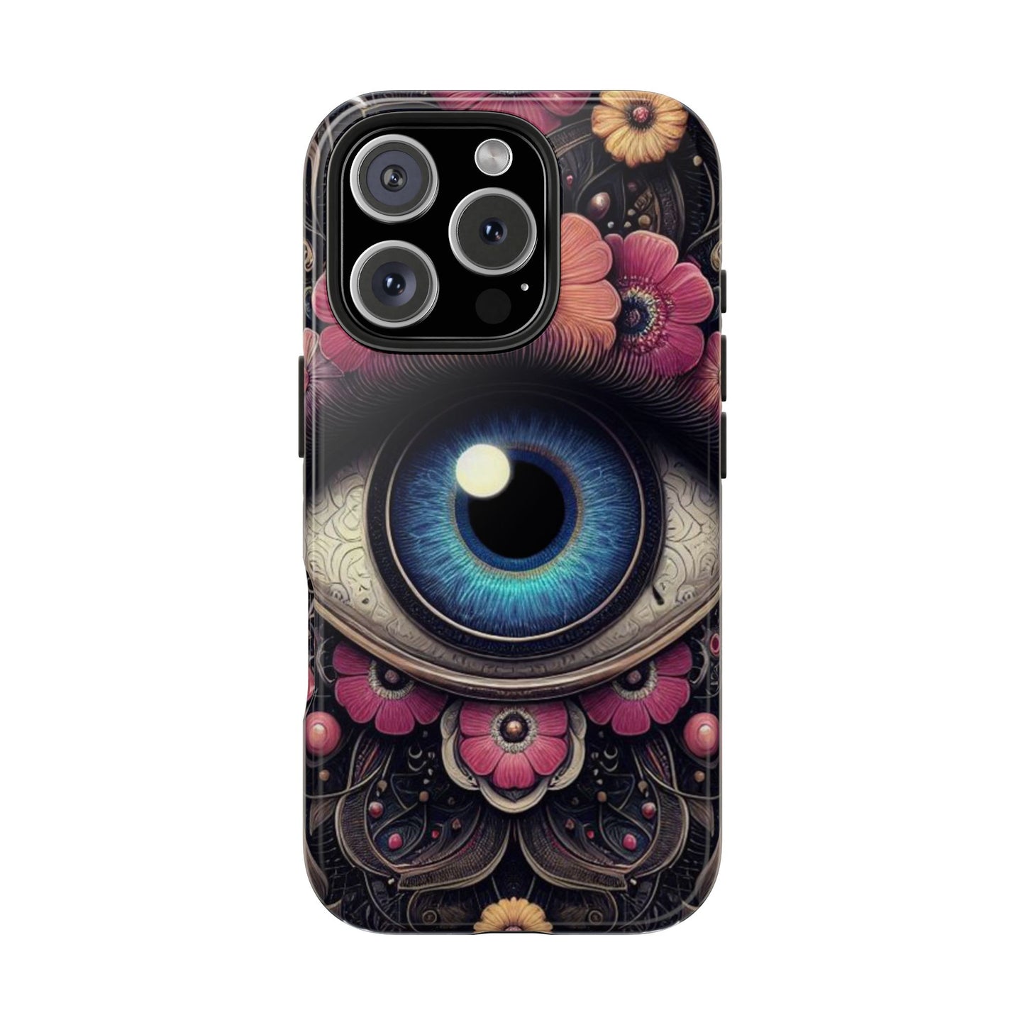 "Enchanting Eye Phone Case – Shield Your iPhone 15 in Style"