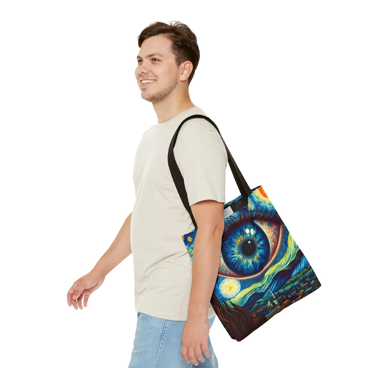 "Because Van Gogh Didn’t Have Enough Eyeballs in His Work" -Canvas Tote