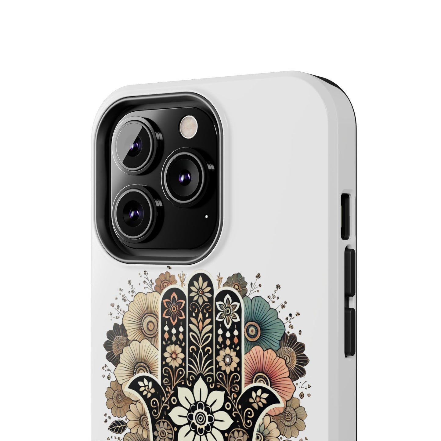 "Boho Blossom Hamsa Phone Case"