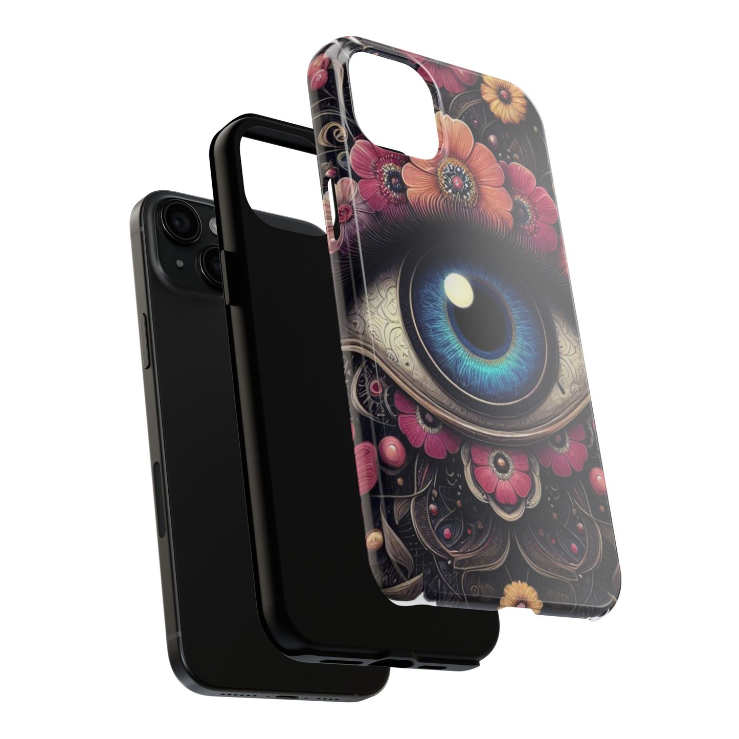 "Enchanting Eye Phone Case – Shield Your iPhone 15 in Style"