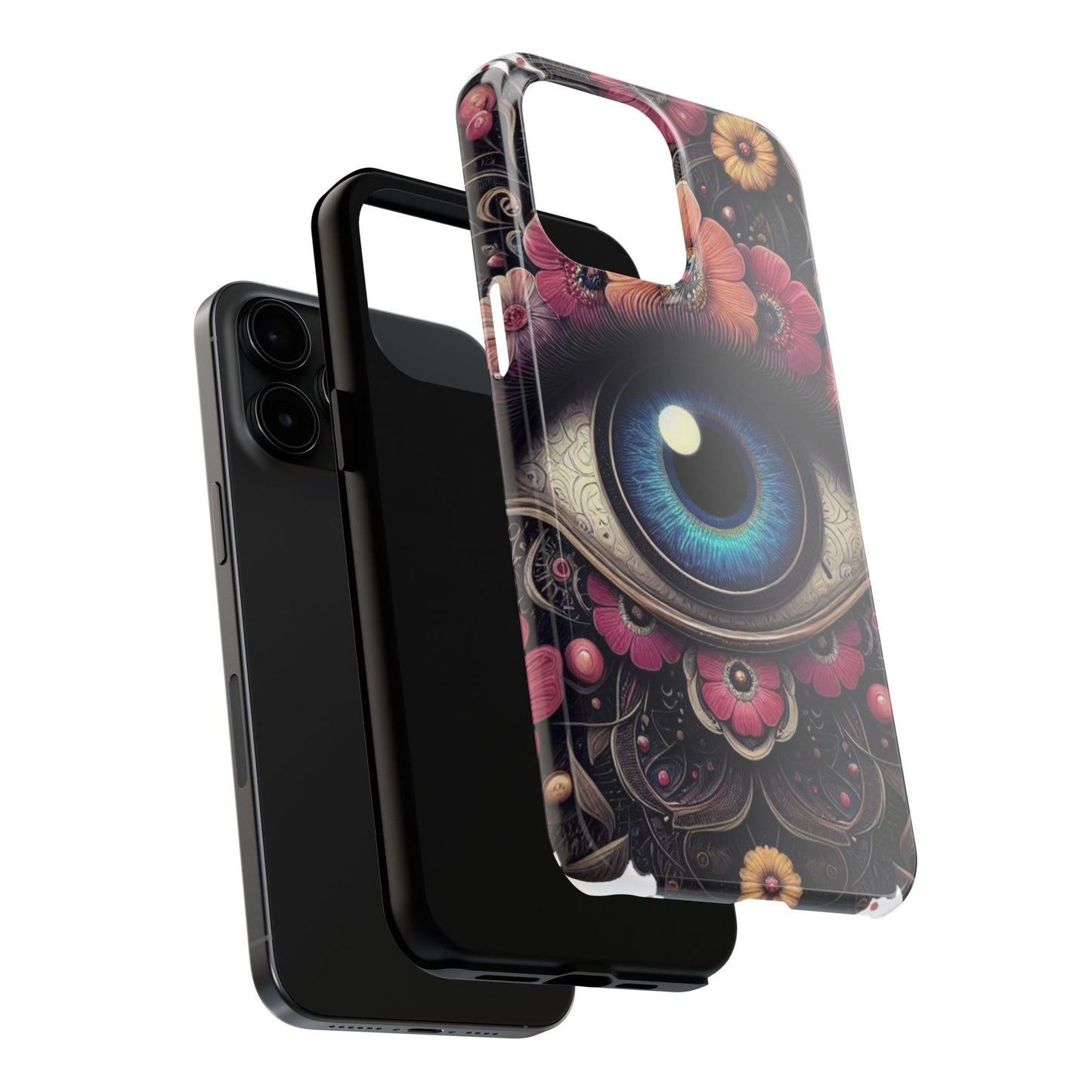 "Enchanting Eye Phone Case – Shield Your iPhone 15 in Style"