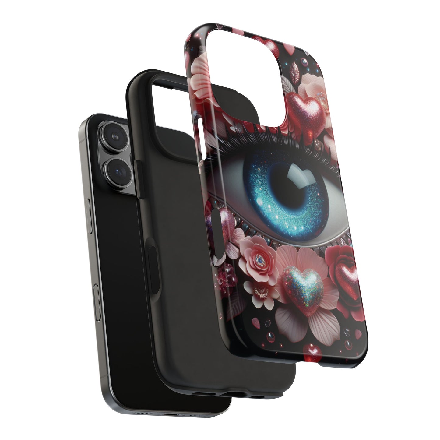 "Celestial Heart Guardian Phone Case"