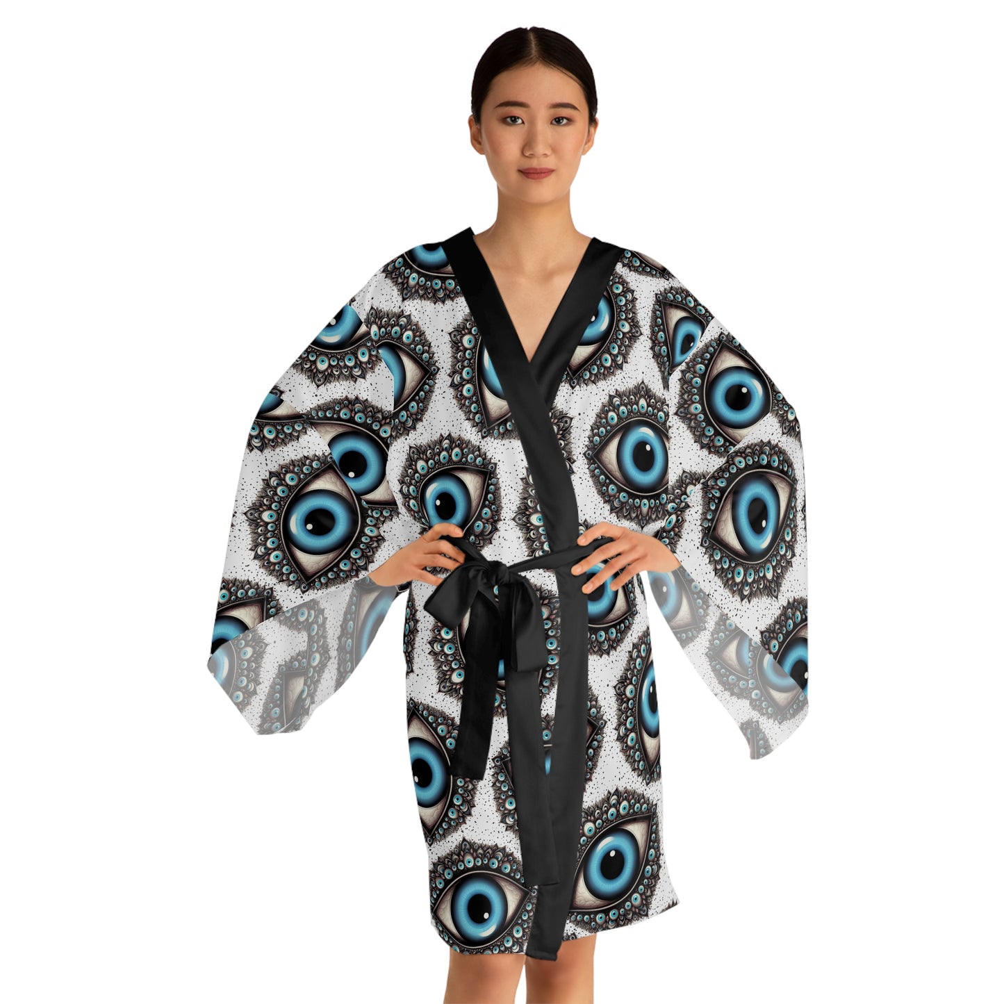 "Hex? We Don’t Know Her." Kimono Robe