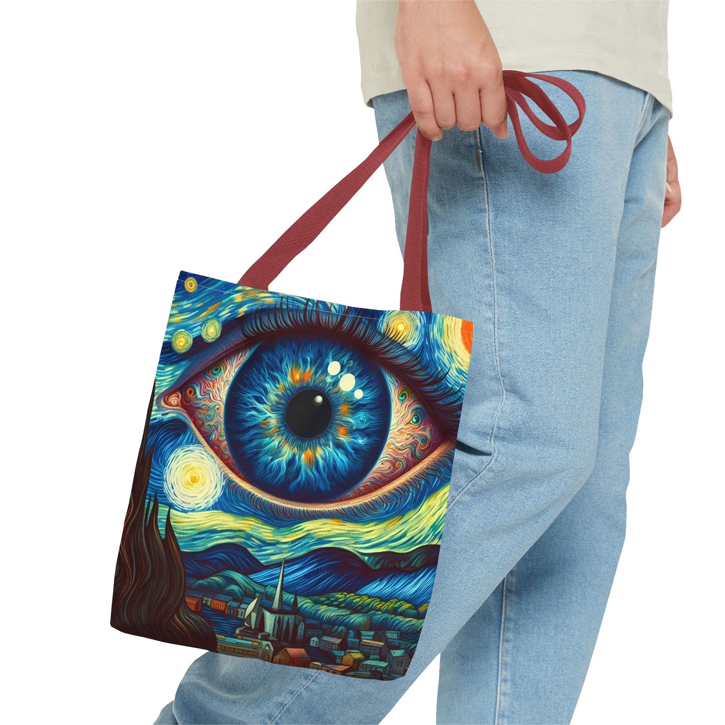 "Because Van Gogh Didn’t Have Enough Eyeballs in His Work" -Canvas Tote