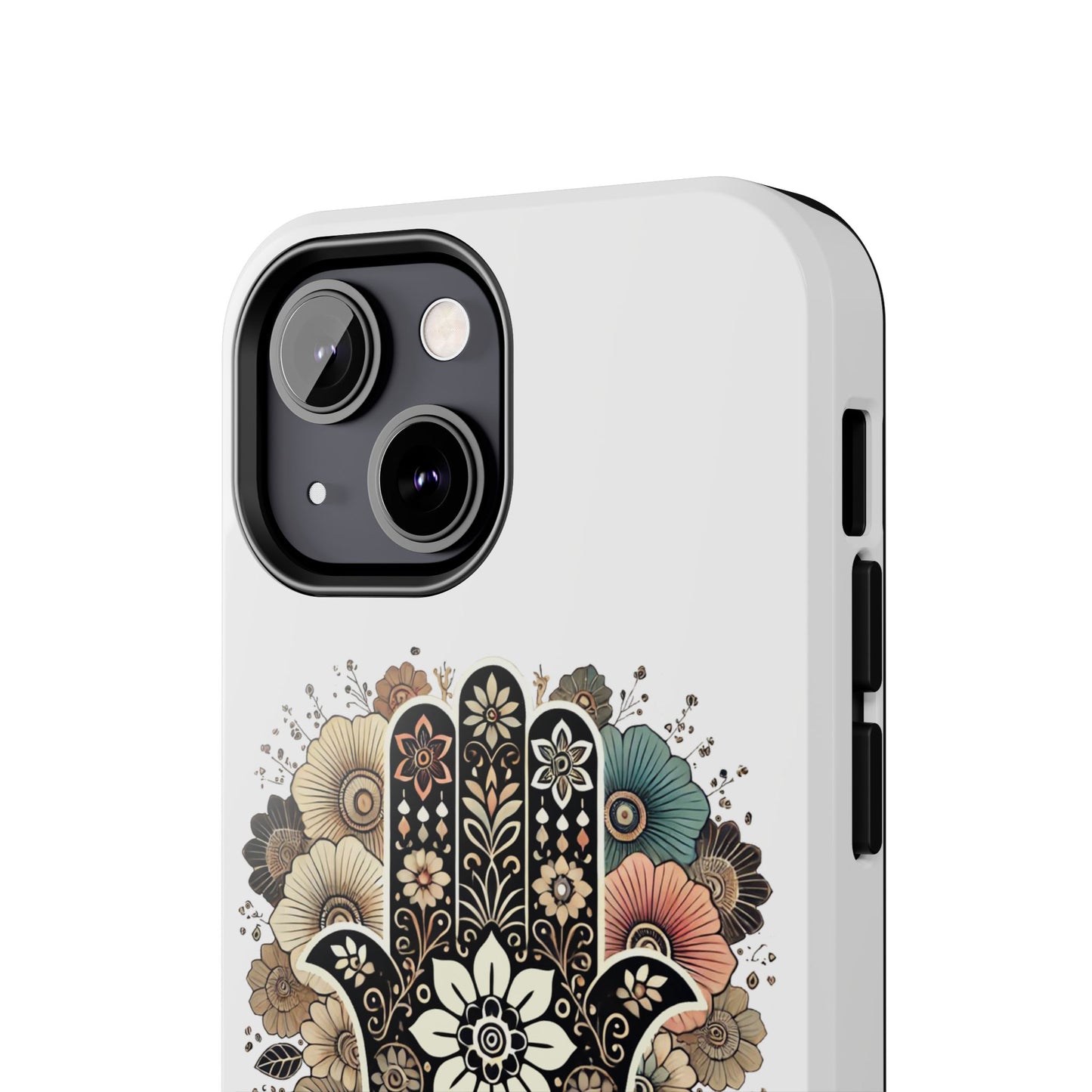 "Boho Blossom Hamsa Phone Case"