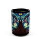 Cosmic Awakening Mug" Black Ceramic Coffee Mug 11oz / 15oz