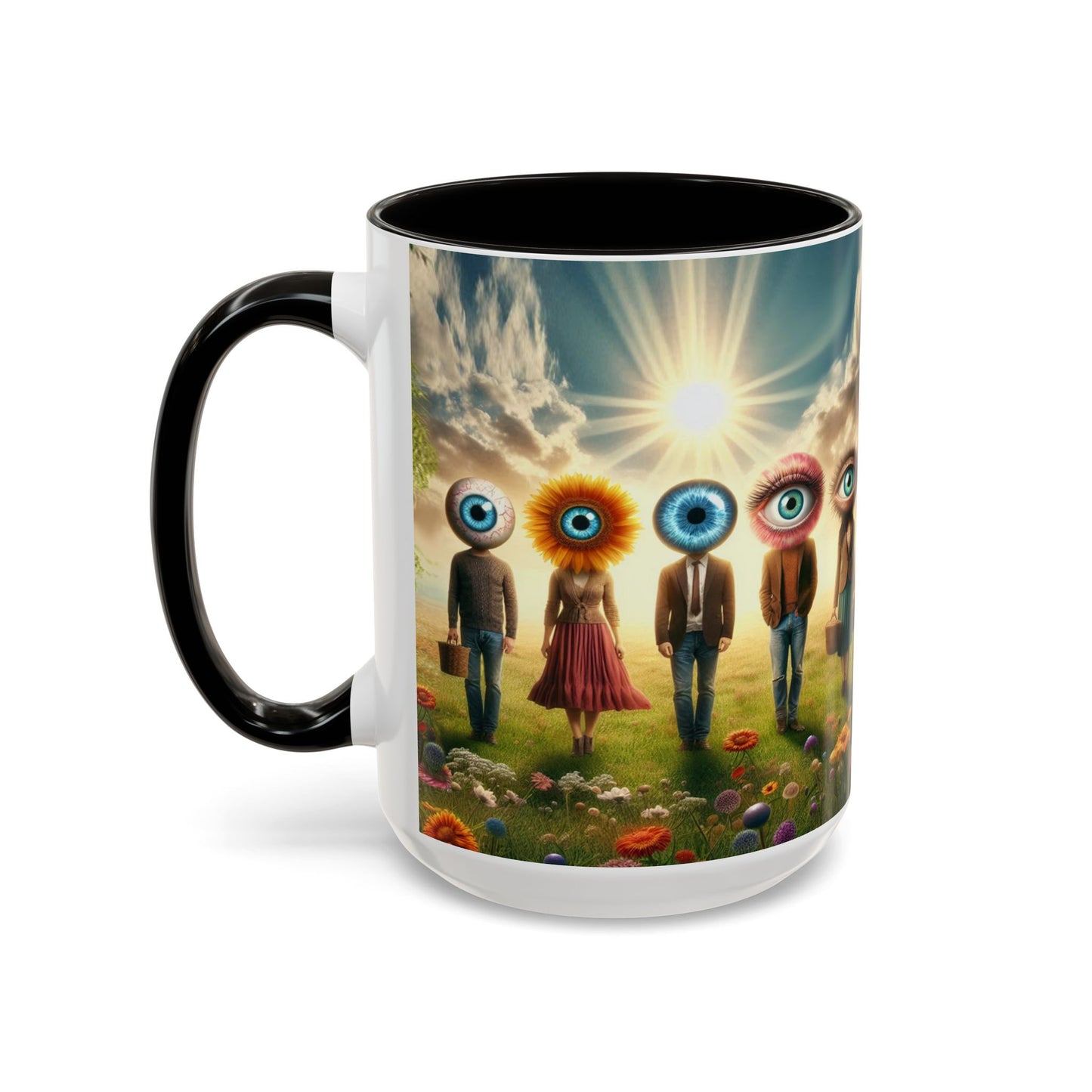 "One Mug. Infinite Oversight." Ceramic Coffee Mug - 11oz/15oz Mug