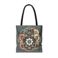 "Boho Blossom Hamsa Tote"