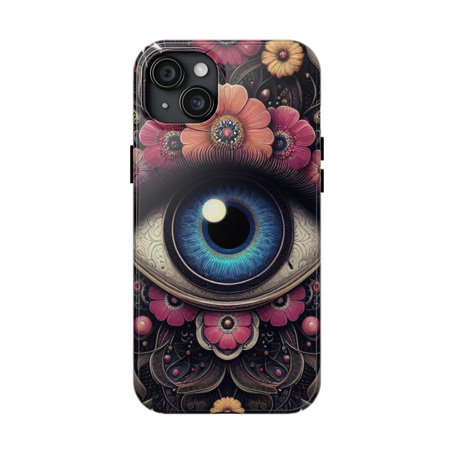 "Enchanting Eye Phone Case – Shield Your iPhone 15 in Style"