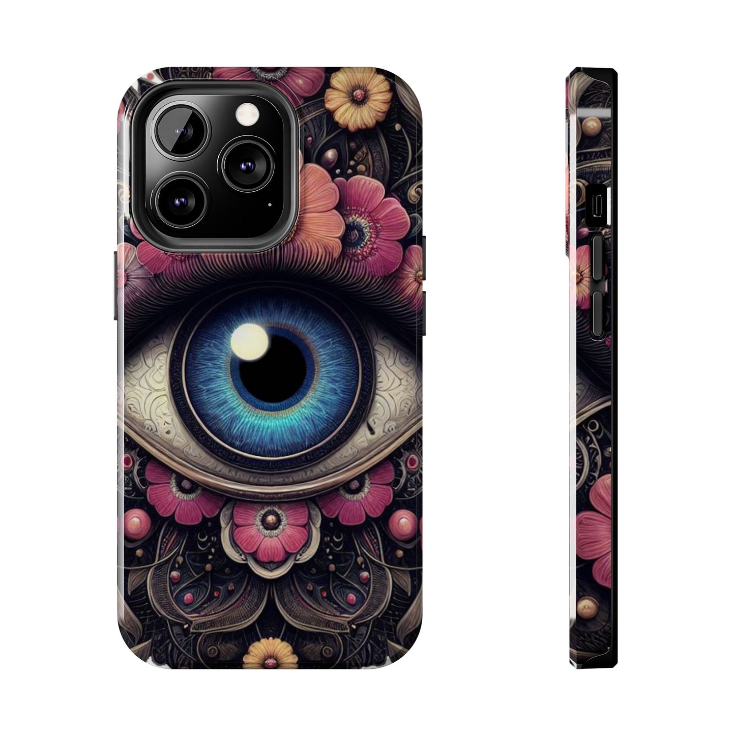 "Enchanting Eye Phone Case – Shield Your iPhone 15 in Style"