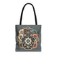 "Boho Blossom Hamsa Tote"