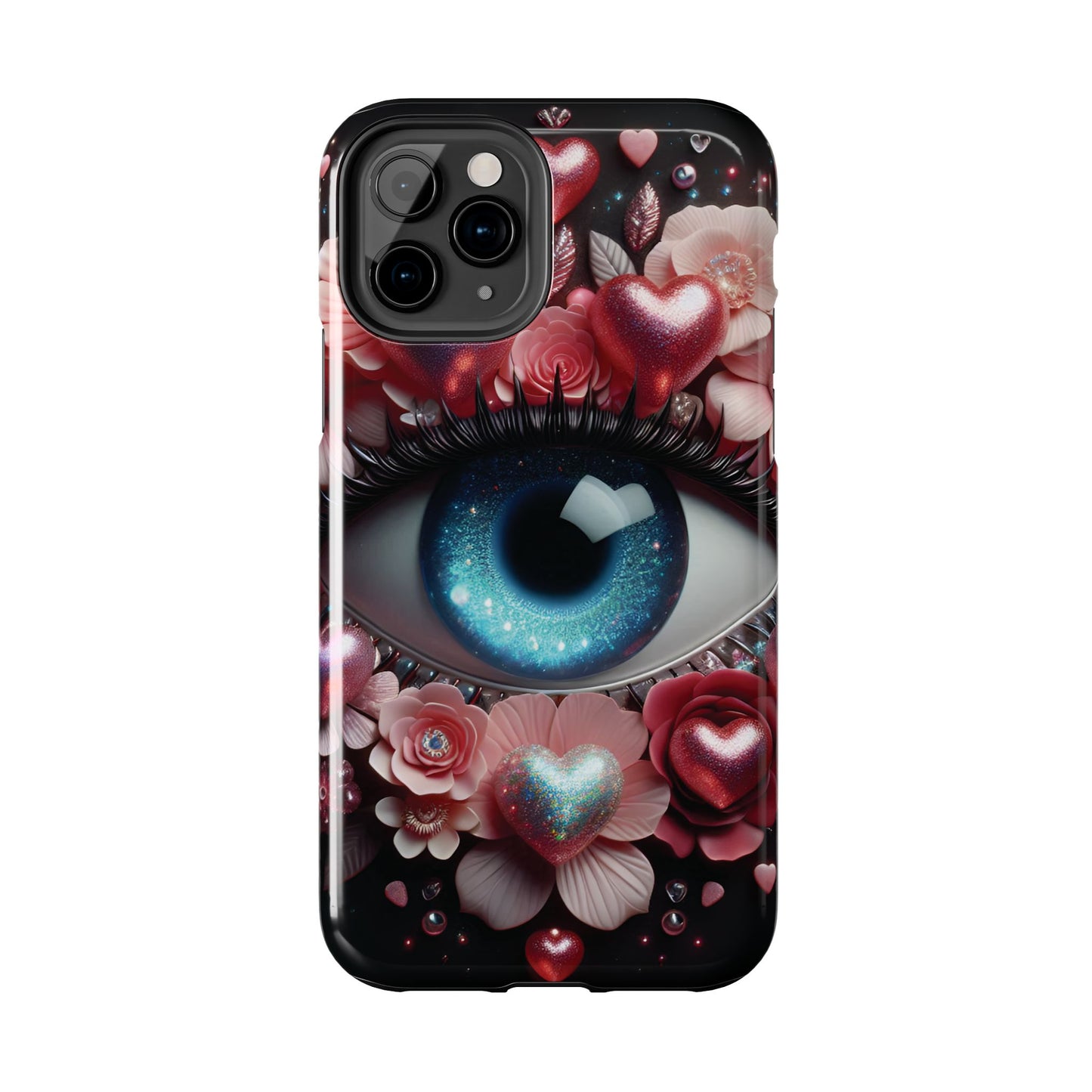 "Celestial Heart Guardian Phone Case"