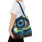 "Because Van Gogh Didn’t Have Enough Eyeballs in His Work" -Canvas Tote