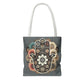 "Boho Blossom Hamsa Tote"