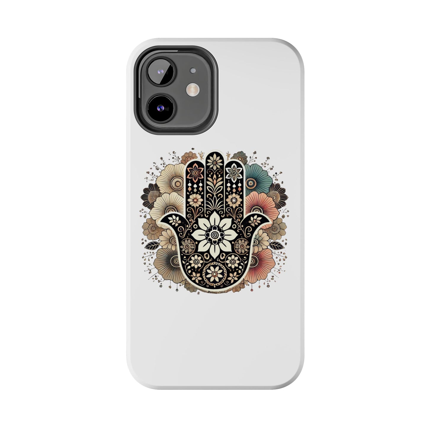 "Boho Blossom Hamsa Phone Case"