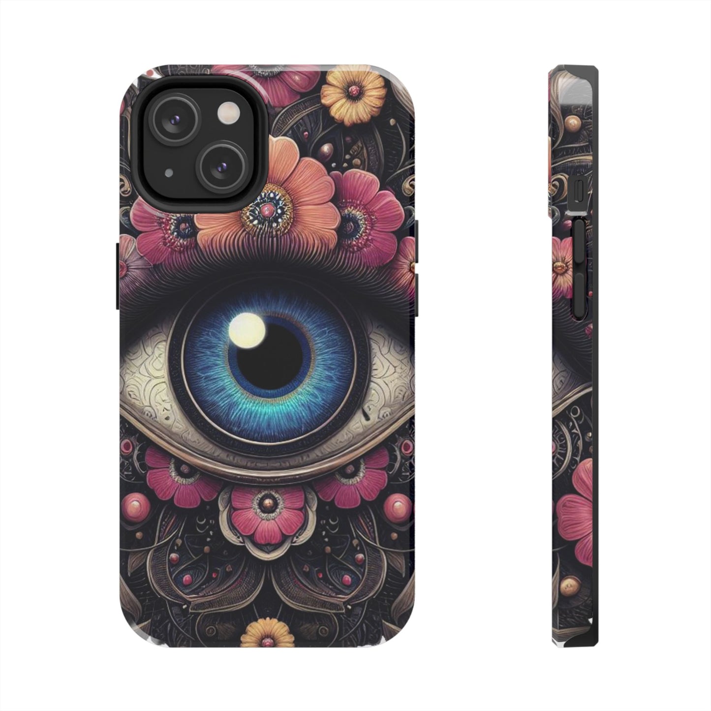 "Enchanting Eye Phone Case – Shield Your iPhone 15 in Style"