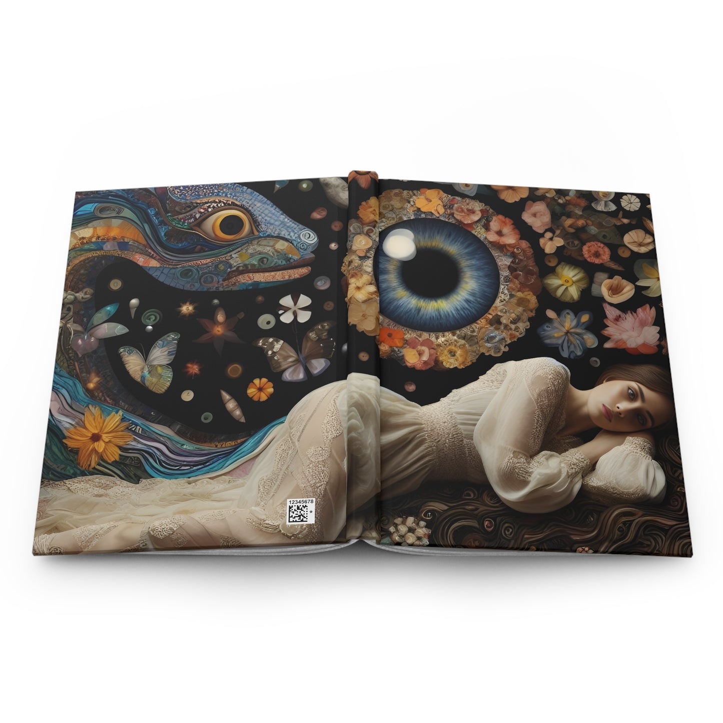 "A Journal with Cosmic Energy" Hardcover Journal