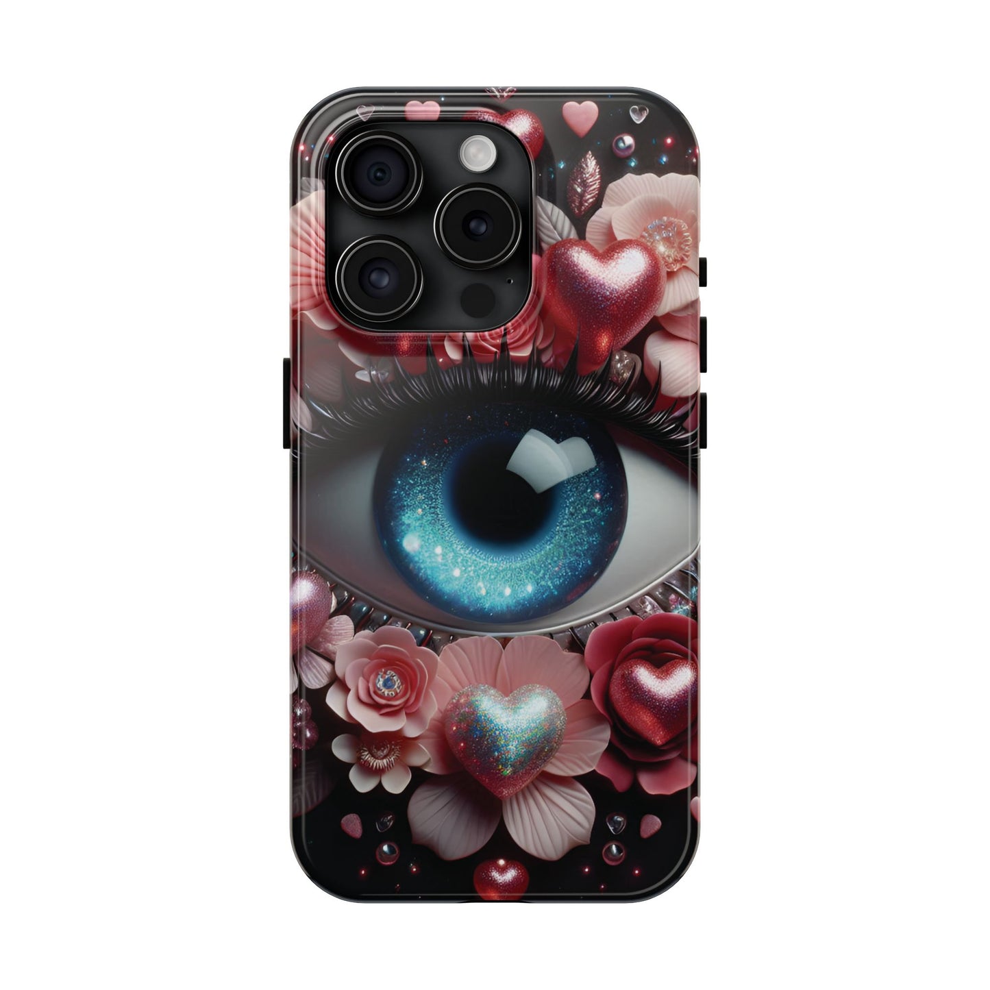 "Celestial Heart Guardian Phone Case"