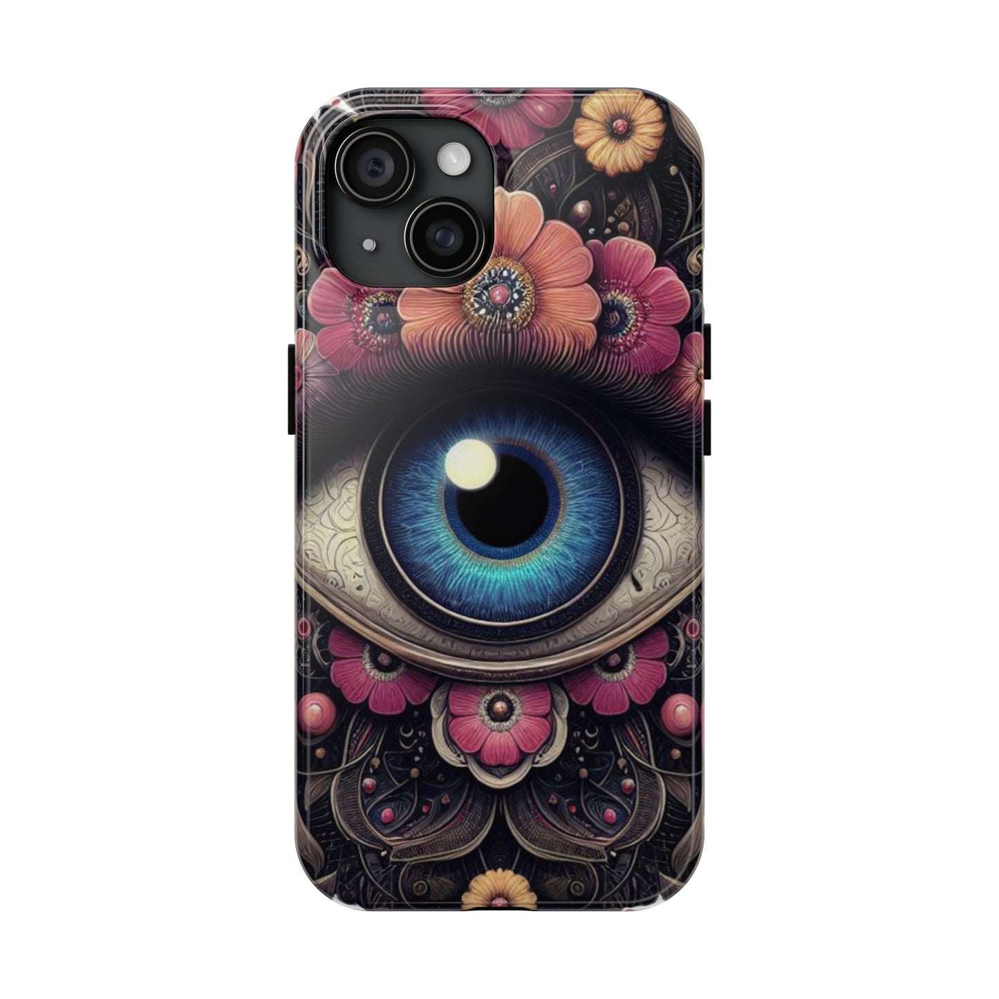 "Enchanting Eye Phone Case – Shield Your iPhone 15 in Style"