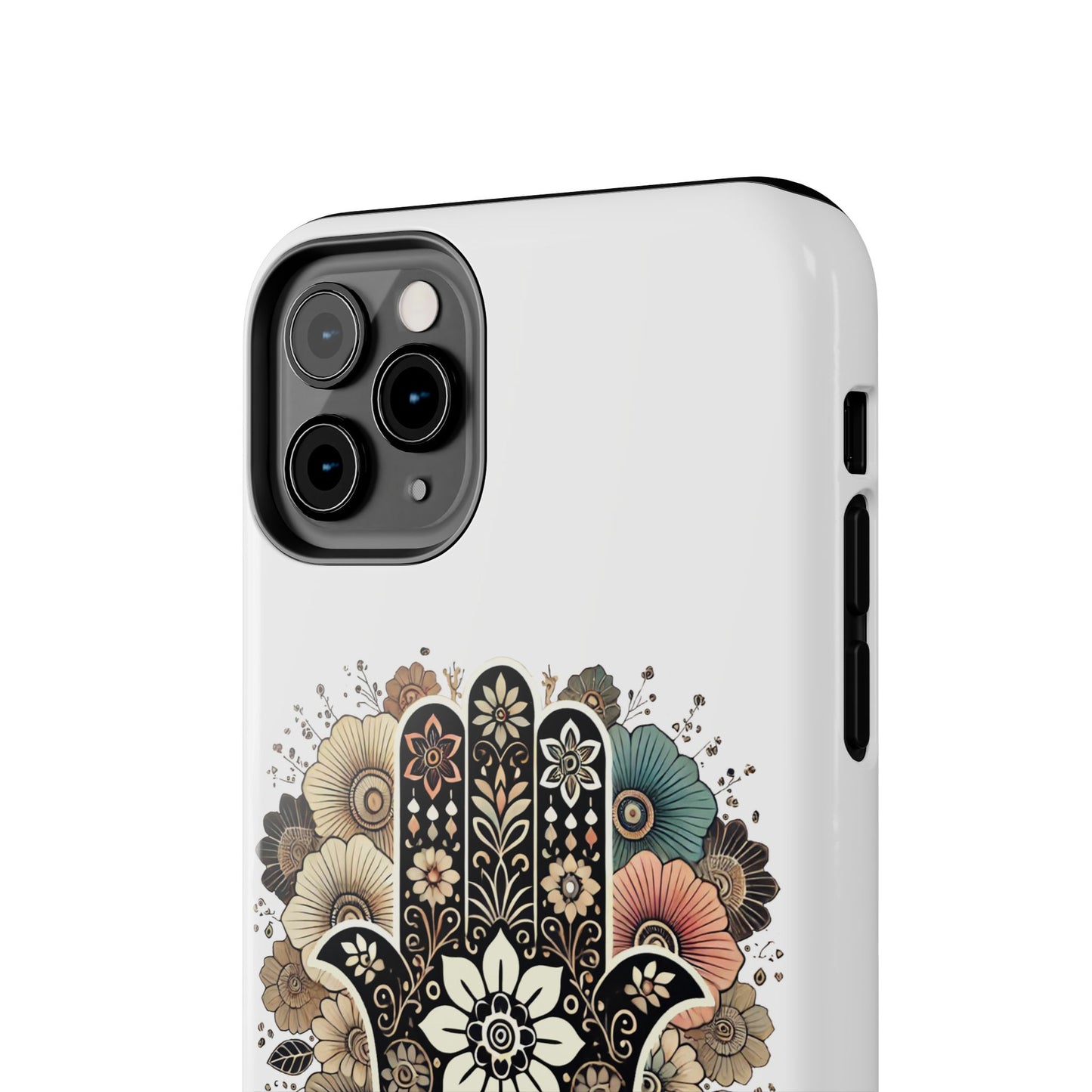 "Boho Blossom Hamsa Phone Case"