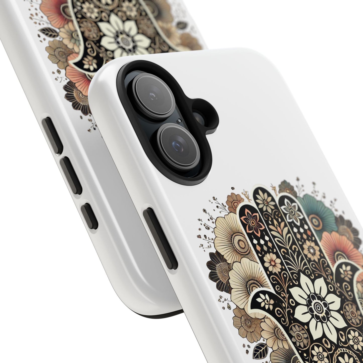 "Boho Blossom Hamsa Phone Case"