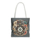 "Boho Blossom Hamsa Tote"