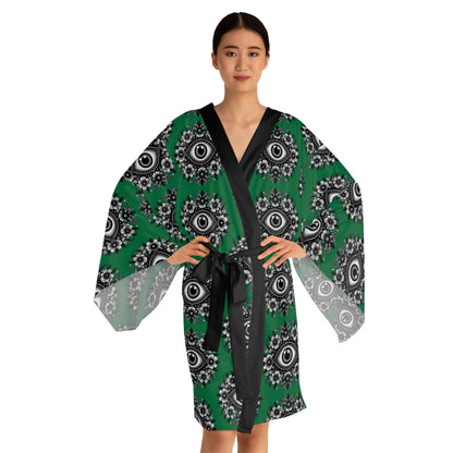 "The Cozy Cloak of Doom Deflection" - Kimono Robe