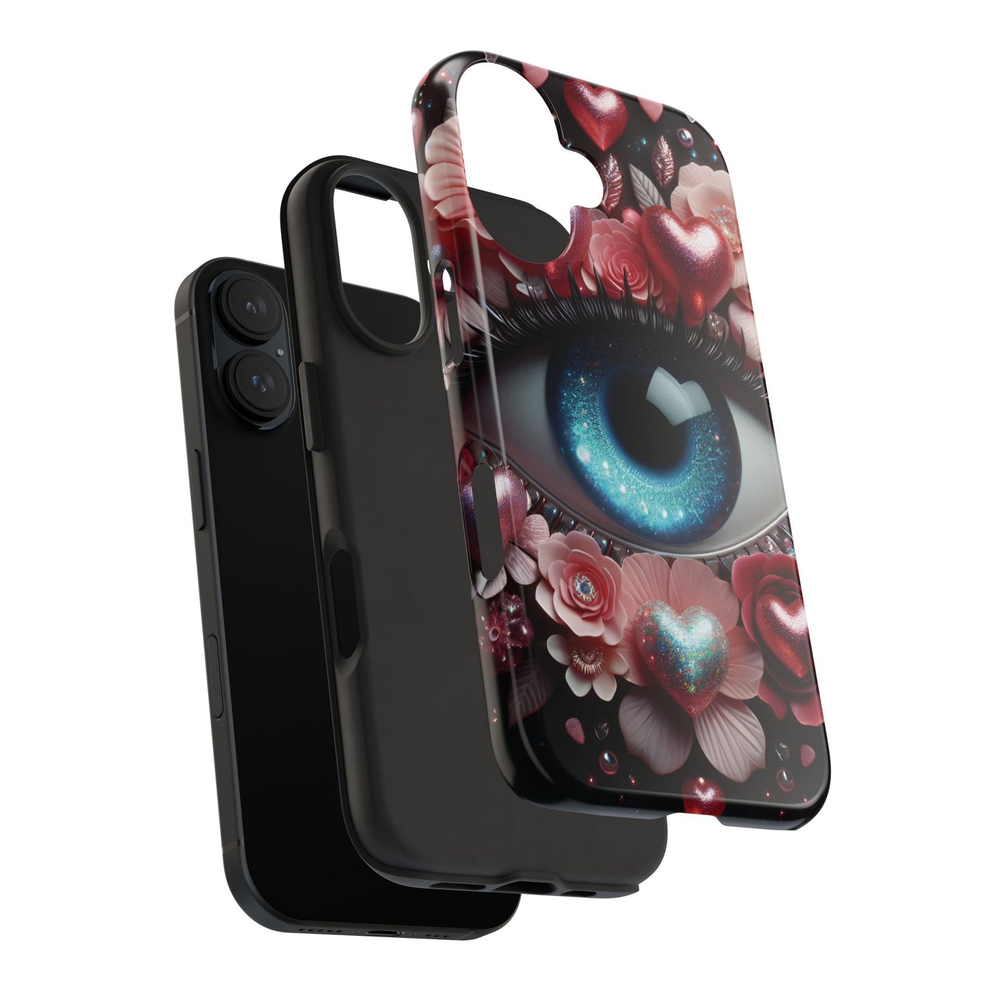 "Celestial Heart Guardian Phone Case"