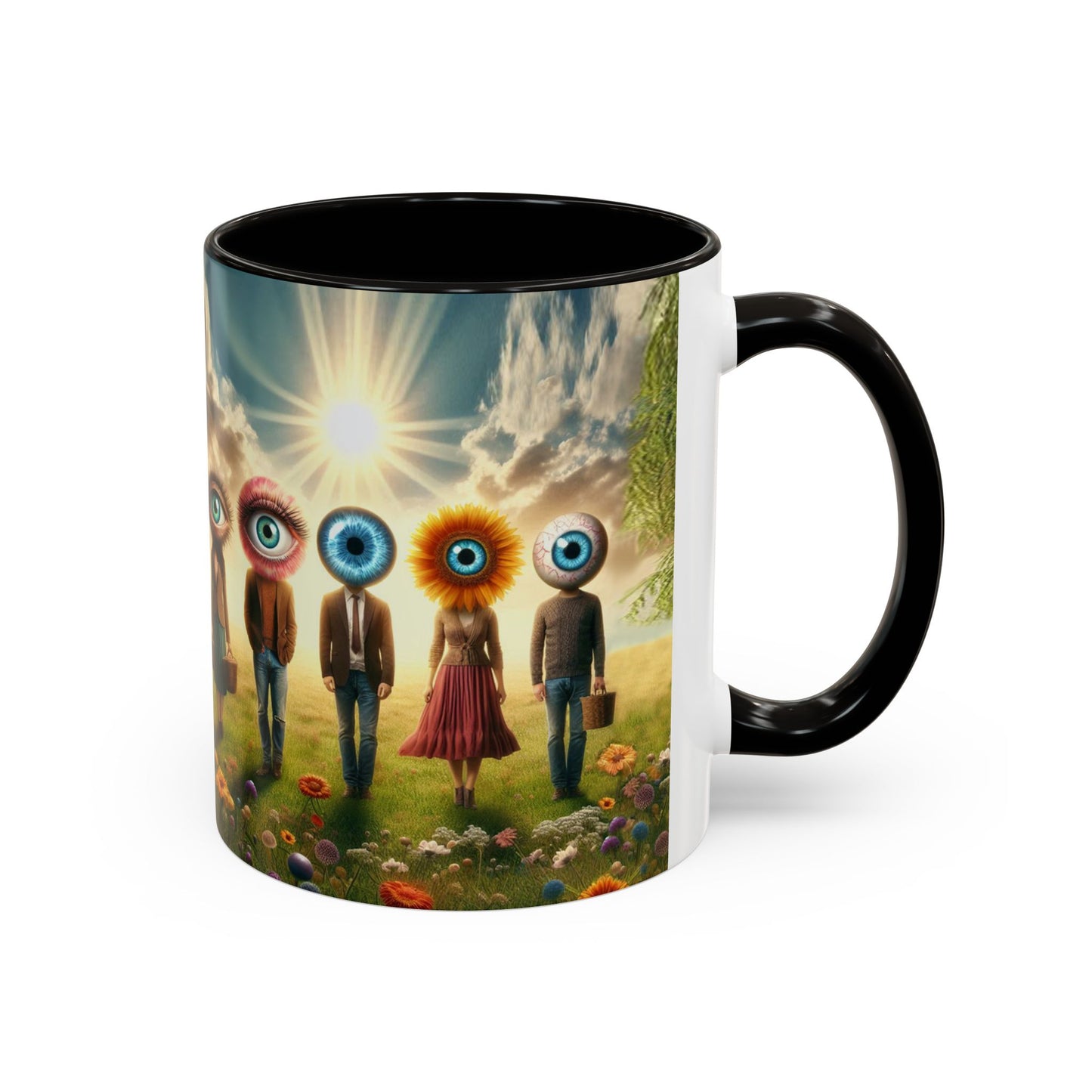 "One Mug. Infinite Oversight." Ceramic Coffee Mug - 11oz/15oz Mug