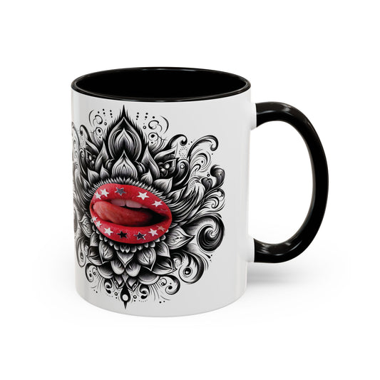 "Lick Me, I’m Caffeinated" 11oz/15oz Ceramic Mug