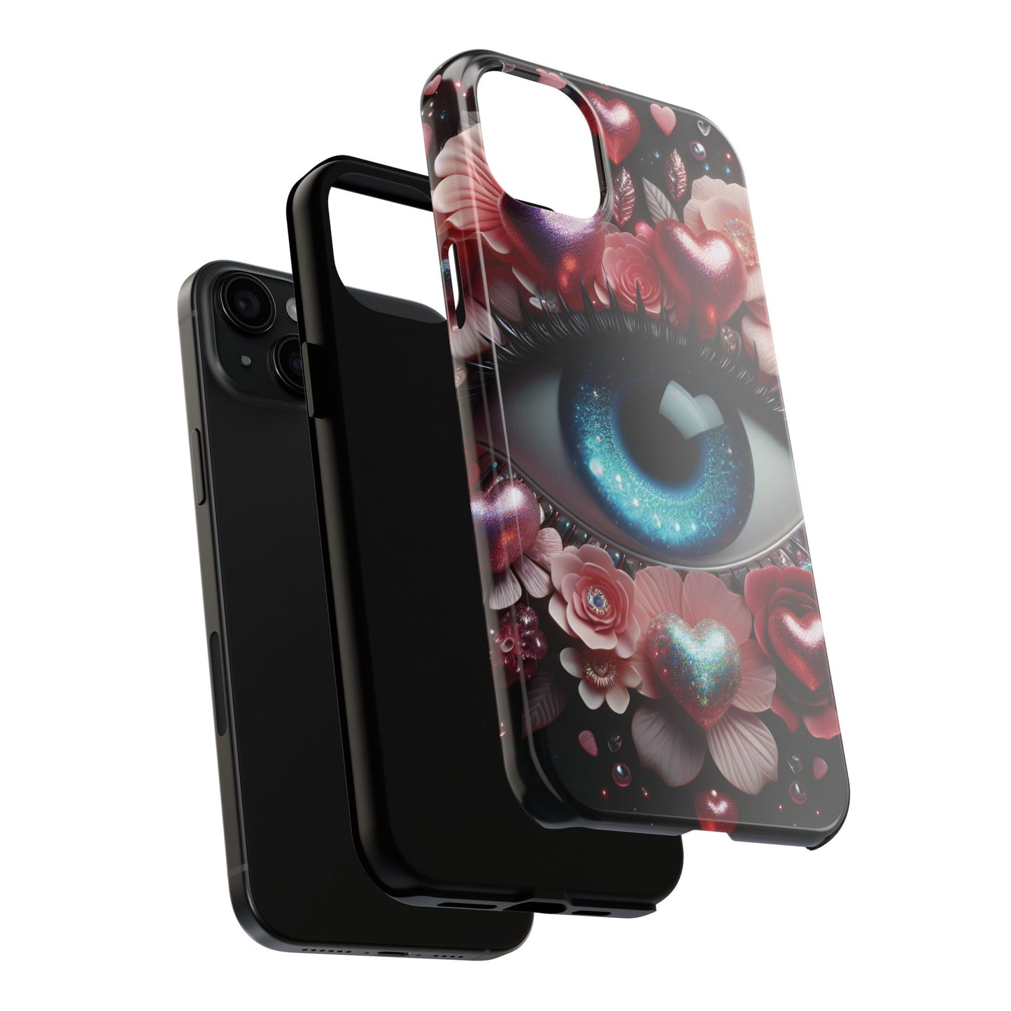 "Celestial Heart Guardian Phone Case"