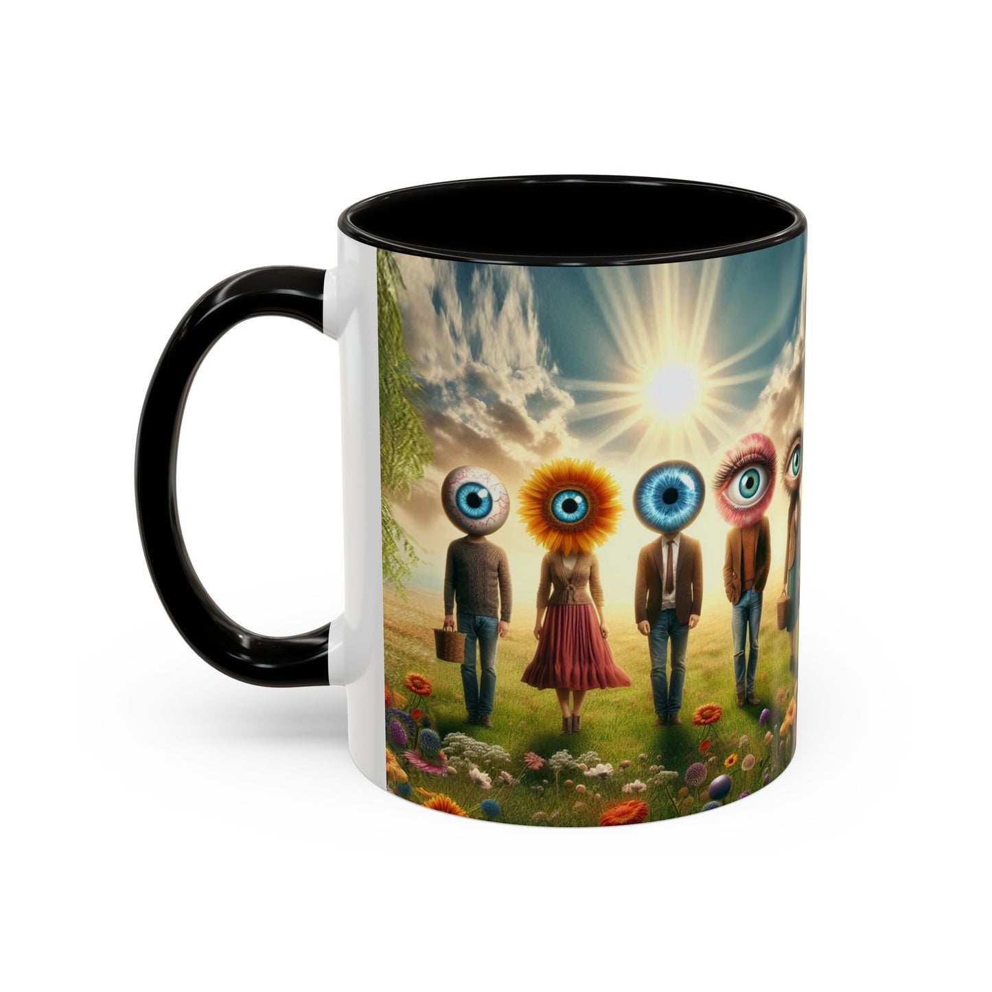 "One Mug. Infinite Oversight." Ceramic Coffee Mug - 11oz/15oz Mug