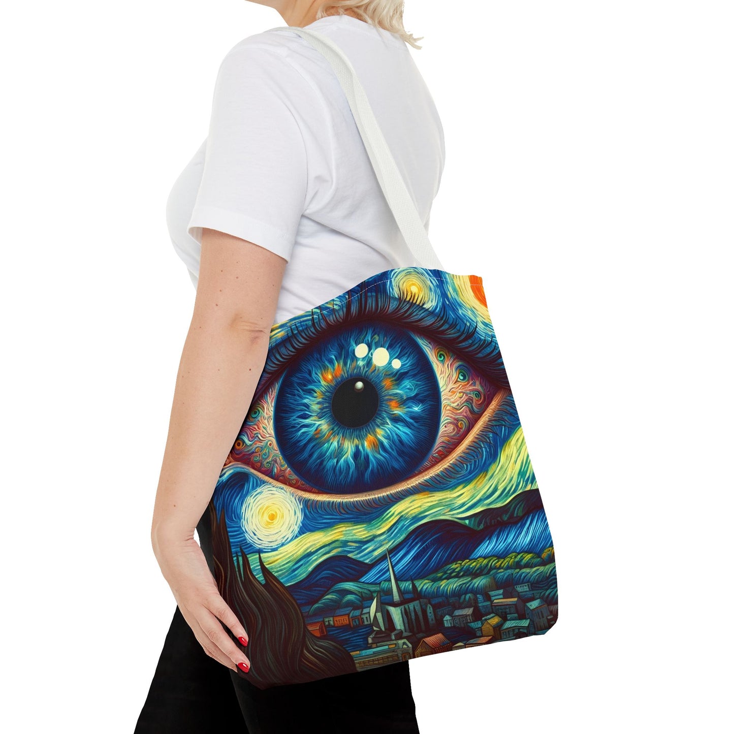 "Because Van Gogh Didn’t Have Enough Eyeballs in His Work" -Canvas Tote