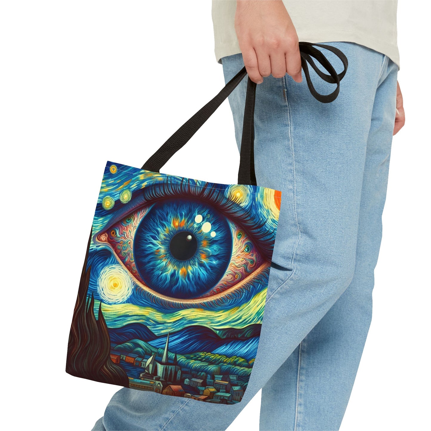 "Because Van Gogh Didn’t Have Enough Eyeballs in His Work" -Canvas Tote