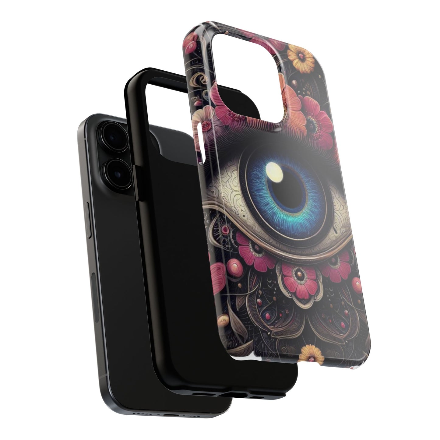 "Enchanting Eye Phone Case – Shield Your iPhone 15 in Style"