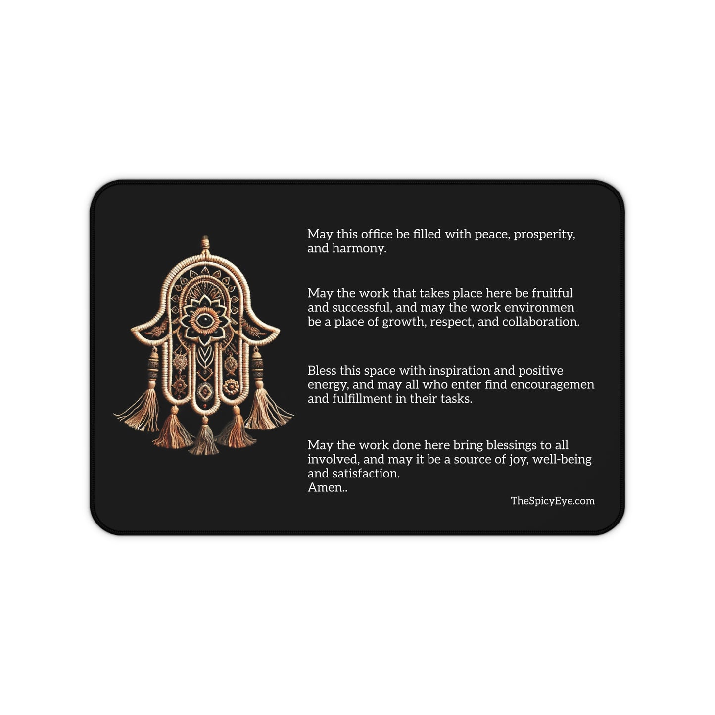 Hamsa Desk Mat